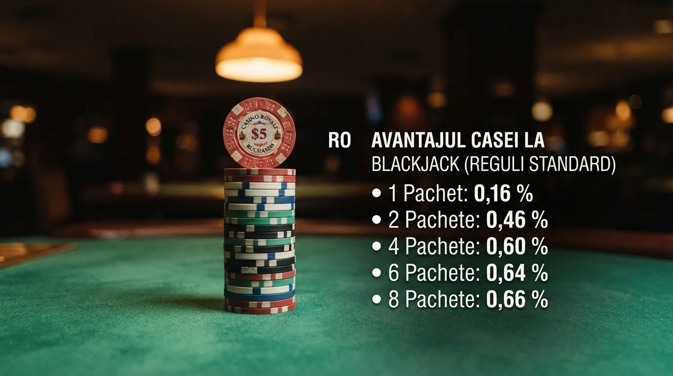 Fișe de cazino colorate stivuite pe un postav verde, sub lumina caldă a unei lămpi suspendate — blackjack cu live dealeri în românia